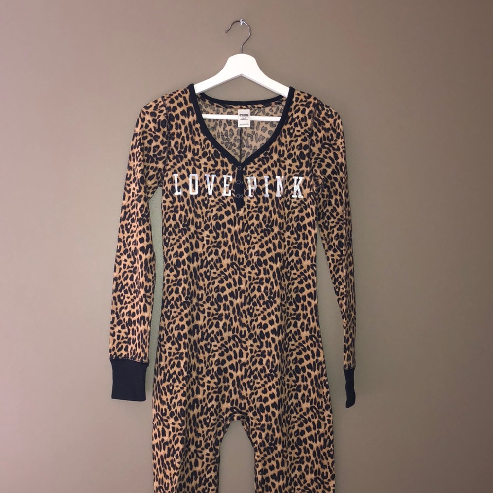 PINK Victoria’s Secret Cheetah Onesie